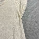 Madewell Tie-Front Marin Sweater Tee in Pearl Ivory Size XXS GUC Photo 6