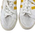 Gola Stratus Sneaker Vegan Leather Off White & Sun Yellow Size 8 Photo 6