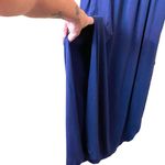 Sweet Lovely  By Jen Navy Maxi Dress Size Medium Photo 6