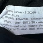 ZARA  Womens Black High Waist Athletic Workout Cycling Biker Leggings Shorts Sz M Photo 4