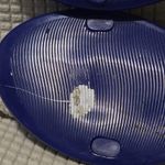 Chic Blue Sandals with Gold Detailing Size 7 Photo 6