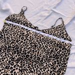 Emory park leopard print spaghetti strap dress size M midi length Photo 5