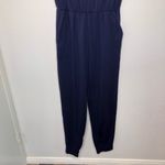 Angashion Navy Blue Pocketed Jumpsuit size M Photo 4