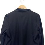 Eileen Fisher Blazer Black Crepe One Button Classic Jacket Women’s Size Medium Photo 5