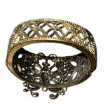 Vintage Butterfly Hinge Bracelet Gold Photo 1