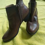 Lucky Brand 🍀 Soft and Sleek Brown Leather Giddy Up Boots with Side Zip Photo 5