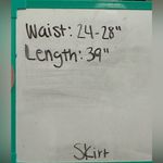 Joe B  Pink and Navy Blue Maxi Skirt size small Photo 4