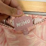 Show Me Your Mumu Iva Wrap Skirt in Pink Majestic Palm Size L Photo 5