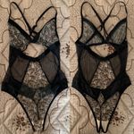 Victoria's Secret VS Cut out Lace backless plunge teddy Bodysuit Photo 5