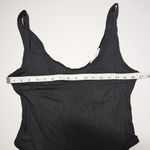 A pea in the pod x Grey Slate Getaway Maternity Bodysuit Womens Large Deep Black Photo 7