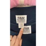 R & M Richards 2 Piece Set Midi Dress + Duster Jacket Acetate Teal Blue Green Photo 3