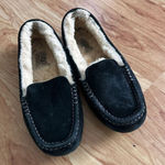 UGG  Womens Ansley Black Moccasin Slippers Size 6 Uggs Photo 0