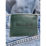 Pull & Bear  Women's Blue Medium Wash High Rise Straight Leg Denim Jeans Pants 4 Photo 3