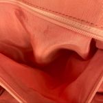 Vintage Glenda gies floral large tote bag purse with lucite handles hibiscus tro Red Photo 4