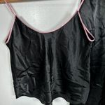 Oscar de la Renta Small Pajama Set Womens Black Cami w/ Pants Polyester Spandex Photo 11