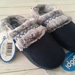 Navy Blue Slippers, Size 5/6 Photo 2