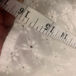 Blue Blush / Made with Love Eyelet mini skirt. Size: S. Lined. Has stretch. Photo 4