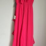 Lulus NEW  Love From Above Pink Ruffled Surplice Maxi Dress Photo 2