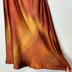 ZARA NWT Drape Satin Midi Dress Sz XS Photo 9