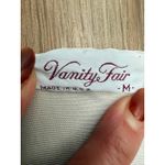 Vanity Fair  Vintage Long Nightgown Robe Peignoir Cream Lace Trim Button Front M Photo 2