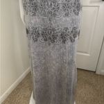 Vocal  Tie Dye Print Bedazzled Crystal Rhinestones Studded Maxi Dress Small. #95 Photo 3
