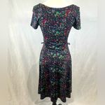 Ezra colorful abstract print dress size small Photo 2