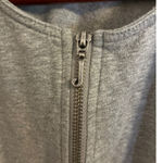 Juicy Couture 3/4 Sleeve Gray Full Zip Sweatshirt dress size L Photo 6