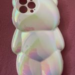 Apple iPhone 13 Pro Max Iridescent White Glossy Protective Case  Photo 0