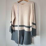 Lucca Couture LUCCA Cream and Gray Jumpsuit KNITTED 
NAVY - Photo 5