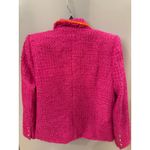 L'Agence Alectra Pink Textured Fringe Jacket - Size 4 (New) Photo 6