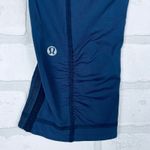 Lululemon Race With Grace Crop Luxtreme Size 8 Cadet Blue Retail $88 Photo 9