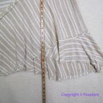 Free People New! Between The Lines Tunic Top dress Beige , size S Photo 9