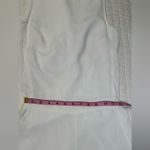 Club Monaco  Coquette Women's White Sleeveless Cut Out Romper With Pockets Photo 10