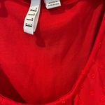 Elle  Red Tank Top Blouse Size Large Photo 1