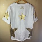 Good American  Goodies Super Star Oversized Tee‎ Shirt Dress Size Small Grunge Photo 6