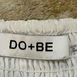 DO+BE white ruffle skirt women’s size large Photo 4