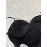 B Darlin  Juniors Strapless Floral Dress Black Ruffle Mini Sweetheart Neck Sz 5/6 Photo 6