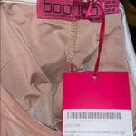 Boohoo Vanessa Knot Front Long Sleeve Crop Top Kim kardashian Photo 4