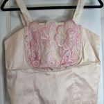 Custom made traditional Lao Thai Cambodian pink silk blouse top Size L Photo 0