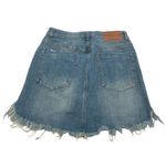 One Teaspoon  Womens High Waist Distressed Denim Mini Skirt Size 27 Photo 1