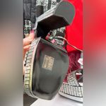 AZALEA WANG CATRIONA CHUNKY EMBELLISHED SANDAL IN SILVER Black Size 9 Photo 7