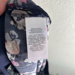 Ralph Lauren Lauren  Floral Midi Skirt 6 Petite Navy Photo 6