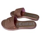 Juicy Couture Juicy Couture Women's Glittering Rose Gold Sandals Photo 1
