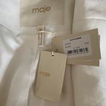 Maje Suit Jacket In Linen Blend NWT Size 38 Photo 7
