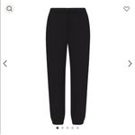 SKIMS  cotton fleece jogger Onyx size XL NWT Photo 1