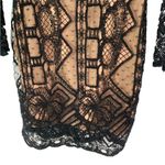 Bardot Mini Lace Corset Mini Dress In Black NEW Photo 5
