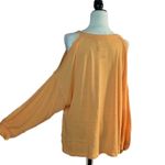 Free People  We The Free Cold Shoulder Dolman Sleeve Tee Size M Photo 5
