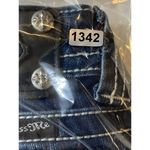 Miss Me Jeans Womens Size 25 cutoff jorts/shorts Bermuda Embellished flap Pocket Photo 5
