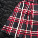 Cooperative  Red and Black Plaid Hooded Cape Photo 10