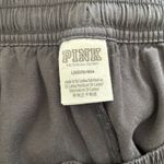 Victoria's Secret Pink  Jogger Pants Womens Large Black Pull On Lounge Casual L Photo 9